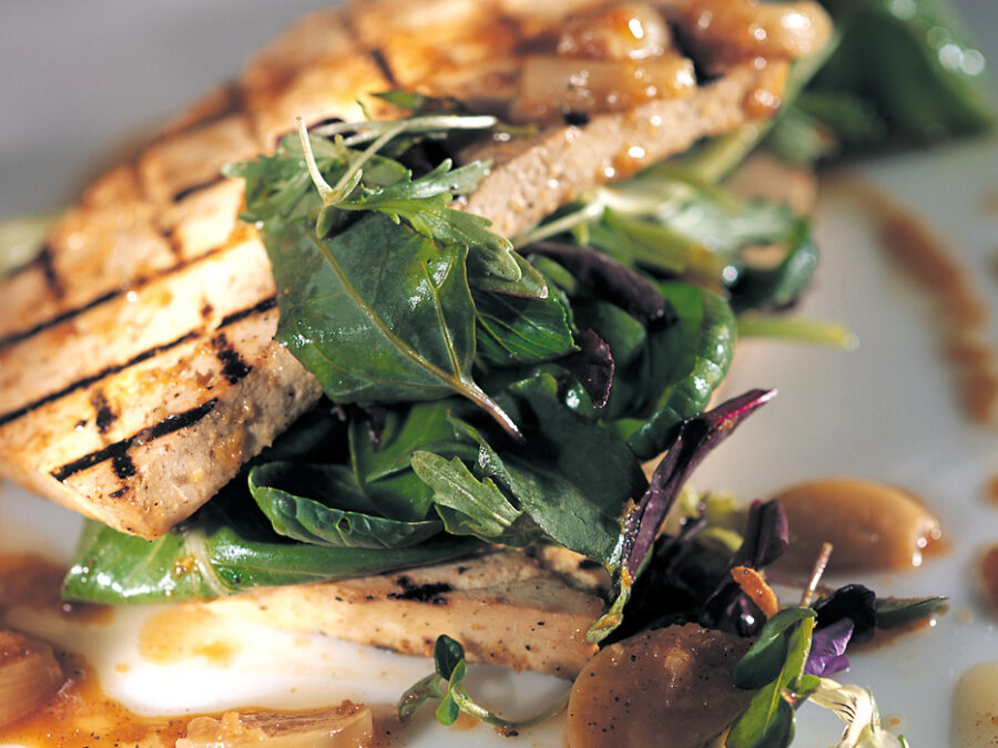 Sandwich de tofu grillé