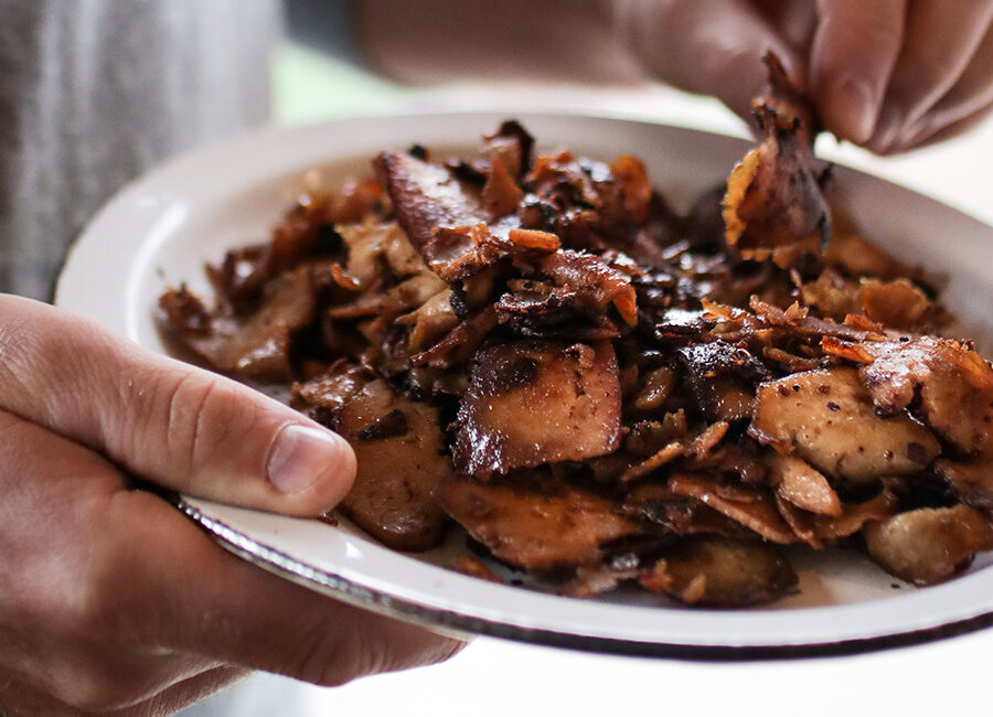 Bacon de tofu