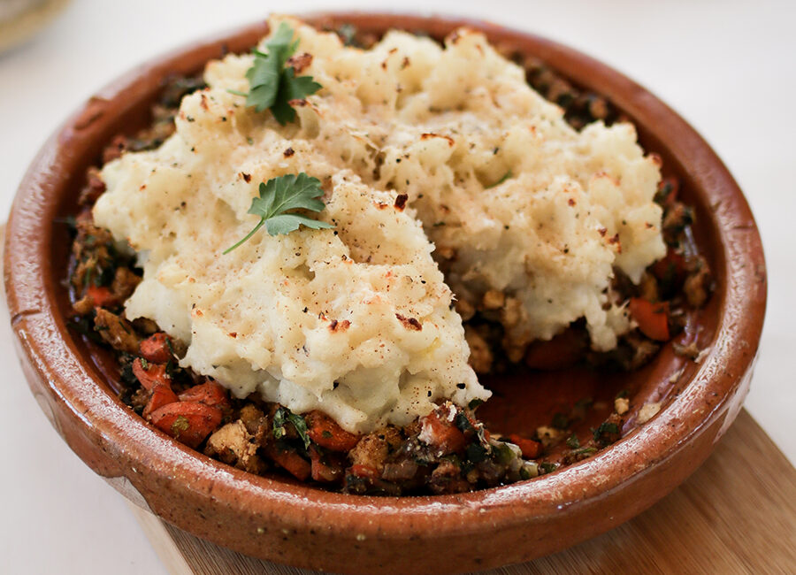 Hachis parmentier irlandais au tofu
