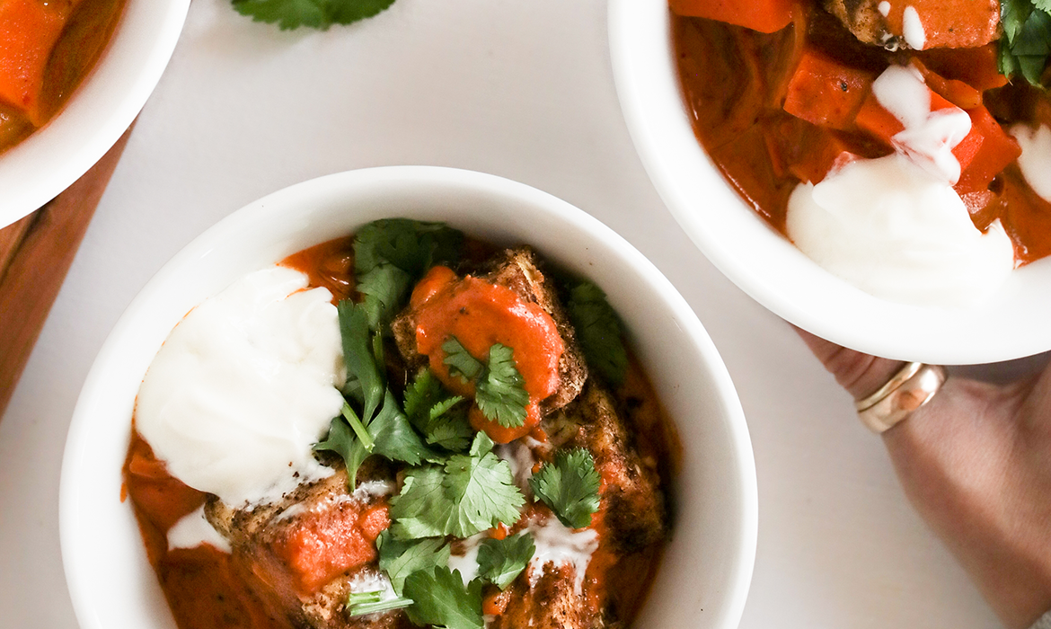 Sweet Potato & Tofu Curry