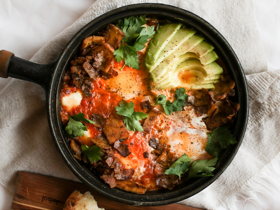 Shakshouka au tofu