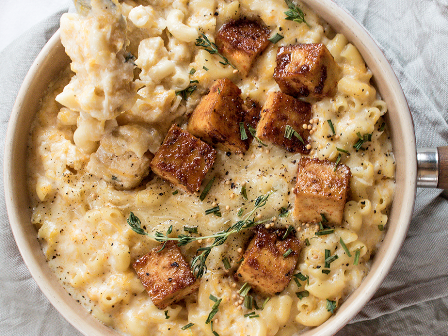 Mac & Cheese butternut & tofu