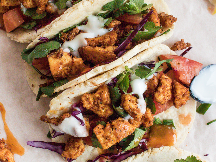 Tacos au tofu