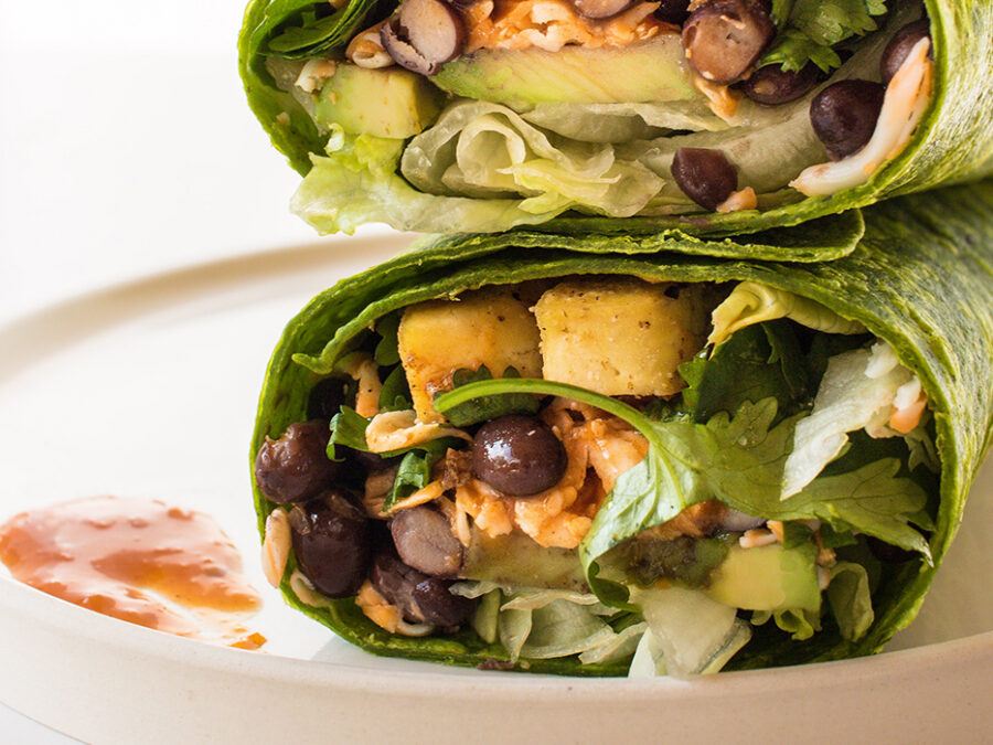 Burrito au tofu