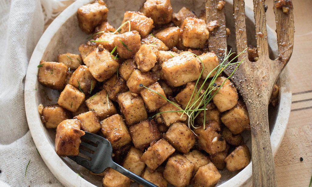 Tofu à l’érable & miso