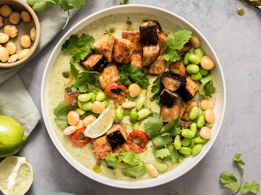 Curry thaï vert au tofu