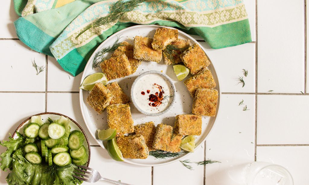 Nugget de tofu à l’aneth épicé