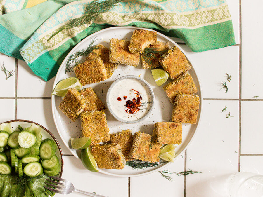 Nugget de tofu à l’aneth épicé